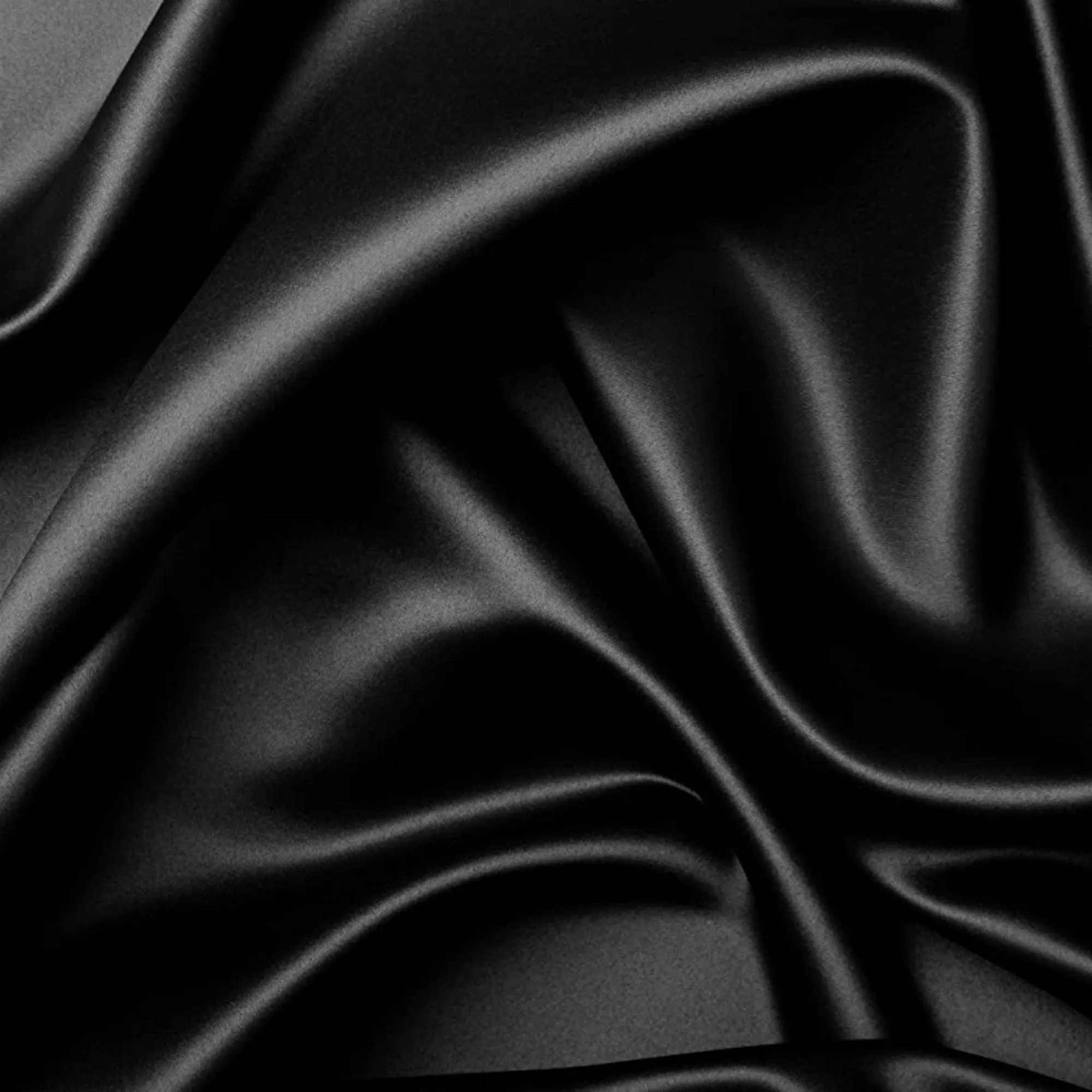 100% PURE MULBERRY SILK fabric by the yard – Black satin silk fabric – 19mm - Organic fiber - Wedding dress - Gift for women - Silk apparel fabric