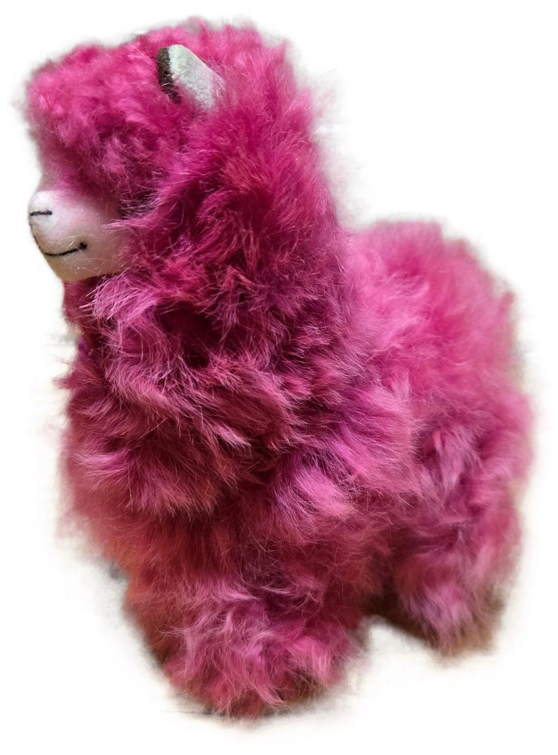 6" Standing Alpaca Fur Toy