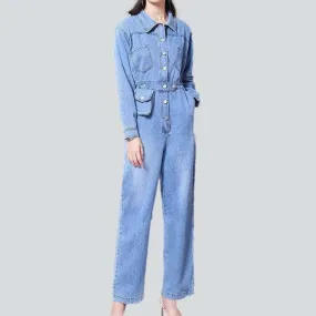 90s denim jumpsuit for ladies