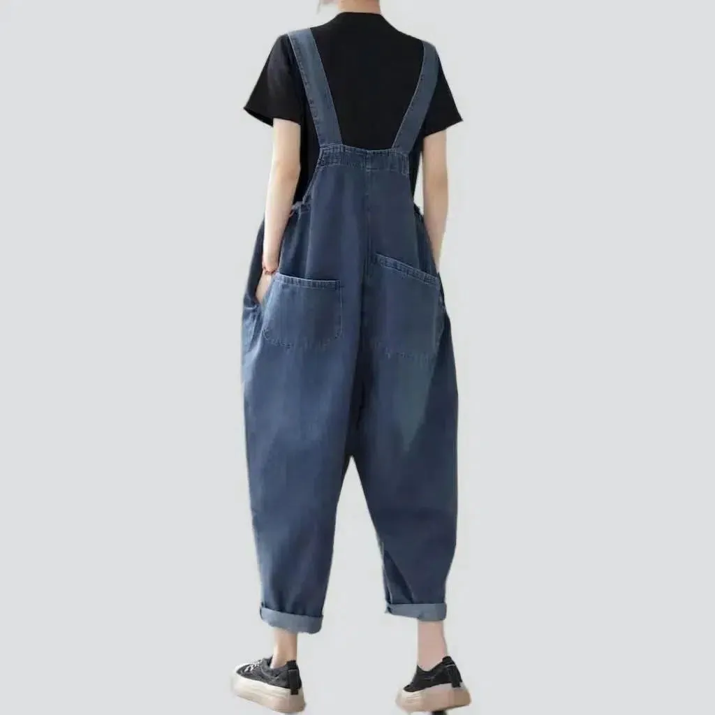 90s jean dungaree for ladies