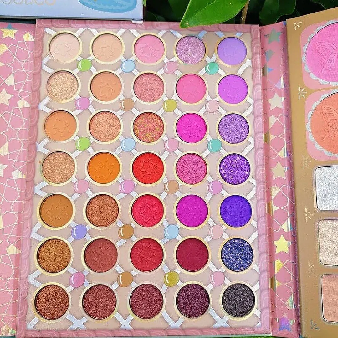 97 Colors Eyeshadow Palette Pearl Matte Shimmer Glitter Glow Blush Fix Multi-Purpose Makeup Palette Eye Pigment Set