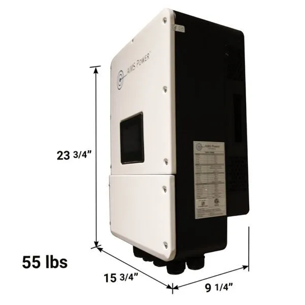 Aims Power KIT Hybrid Inverter Charger & Battery Bank 4.6 kW Inverter Output | 200 Amp Stored Battery Power - KITHY46BAT