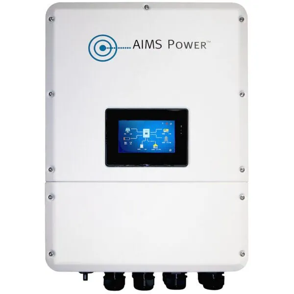 Aims Power KIT Hybrid Inverter Charger & Battery Bank 9.6 kW Inverter Output | 200 Amp Stored Battery Power - KITHY96BAT