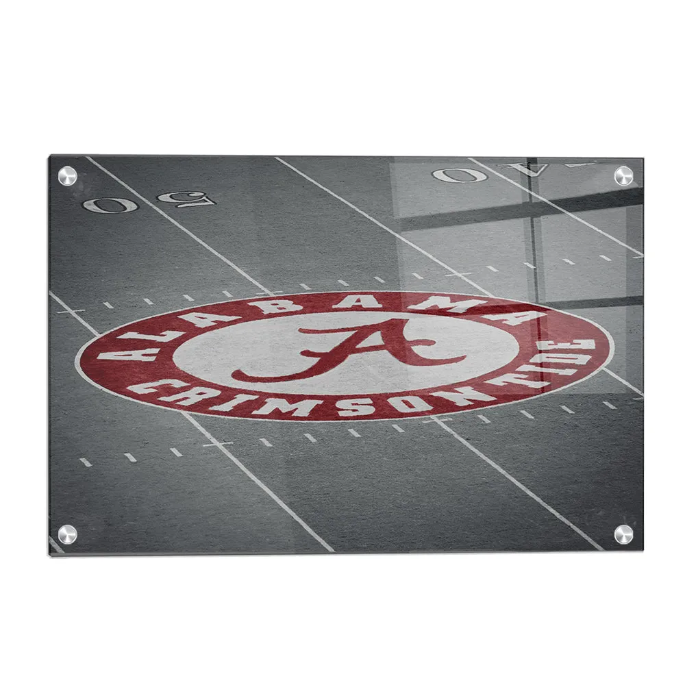 Alabama Crimson Tide - Alabama 50 Yard Line