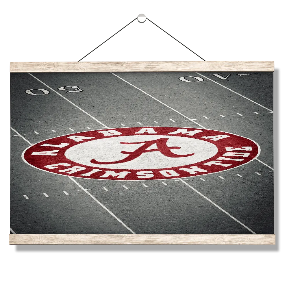 Alabama Crimson Tide - Alabama 50 Yard Line