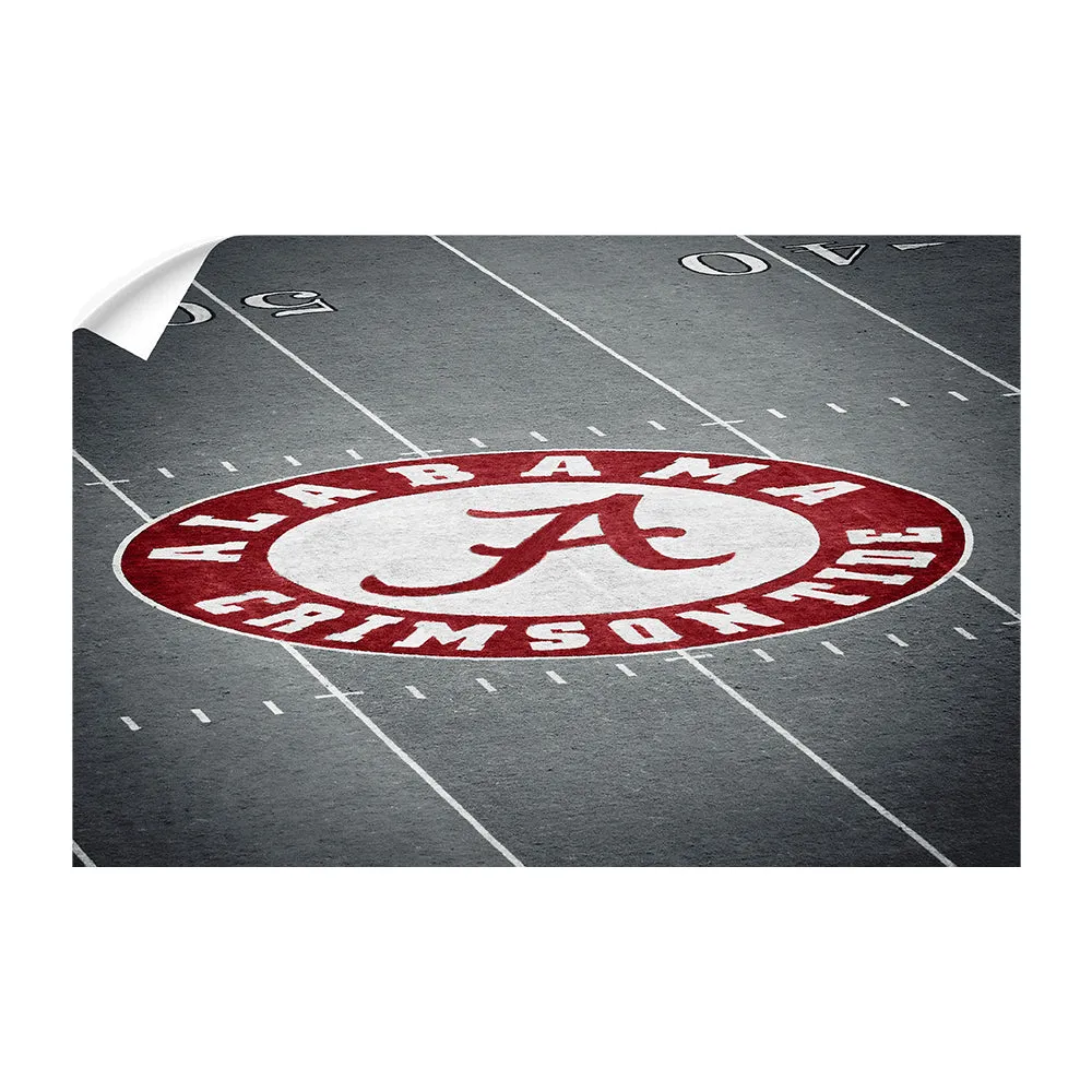 Alabama Crimson Tide - Alabama 50 Yard Line