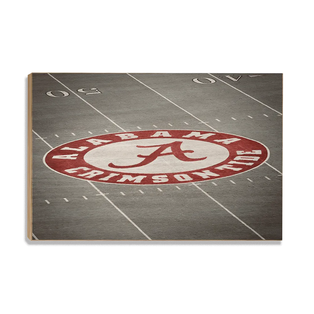 Alabama Crimson Tide - Alabama 50 Yard Line