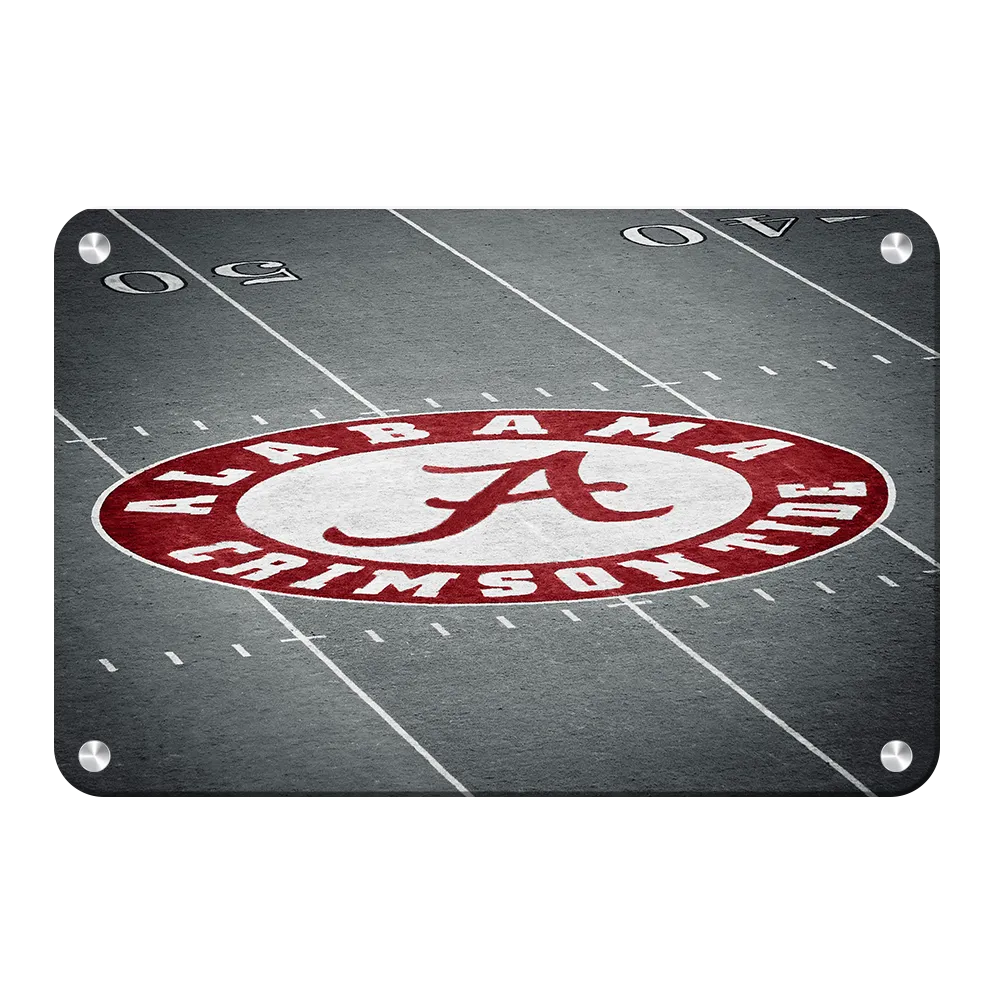 Alabama Crimson Tide - Alabama 50 Yard Line