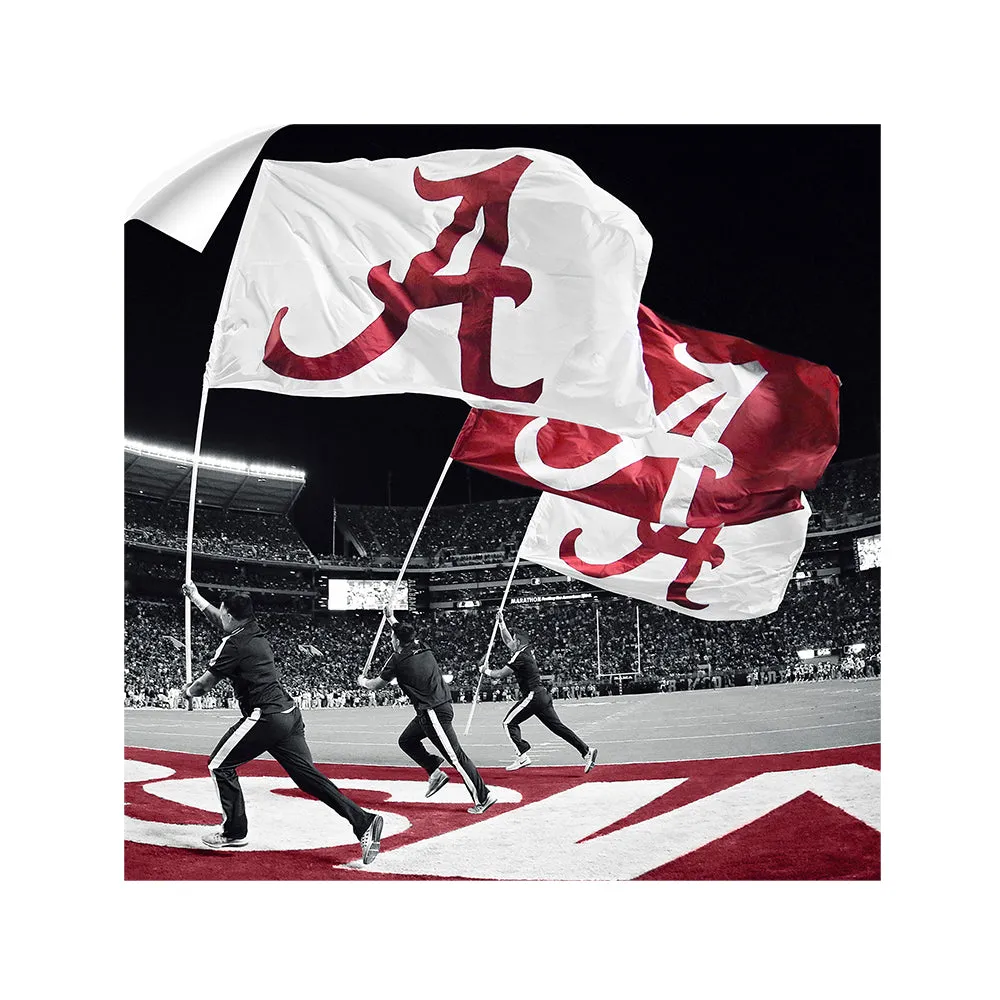 Alabama Crimson Tide - Alabama Flags