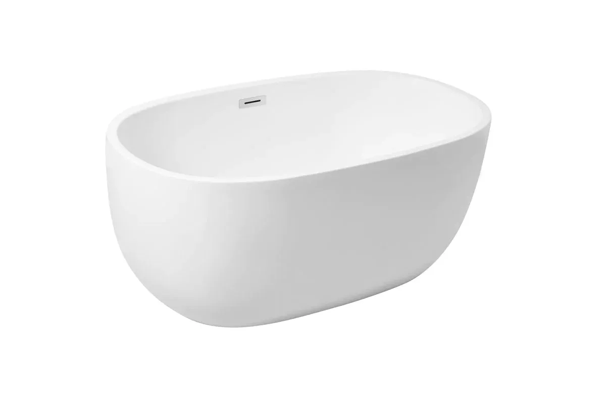 Allegra 54" Soaking Roll Top Bathtub