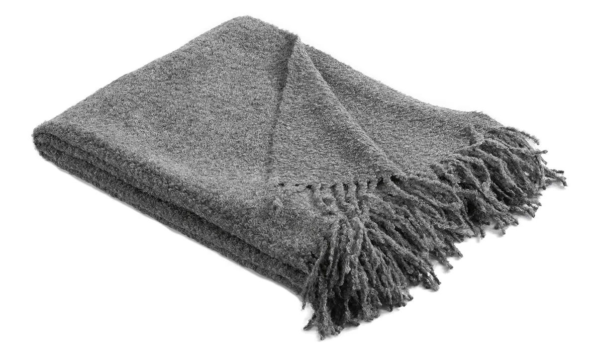 Alpaca Boucle Throw