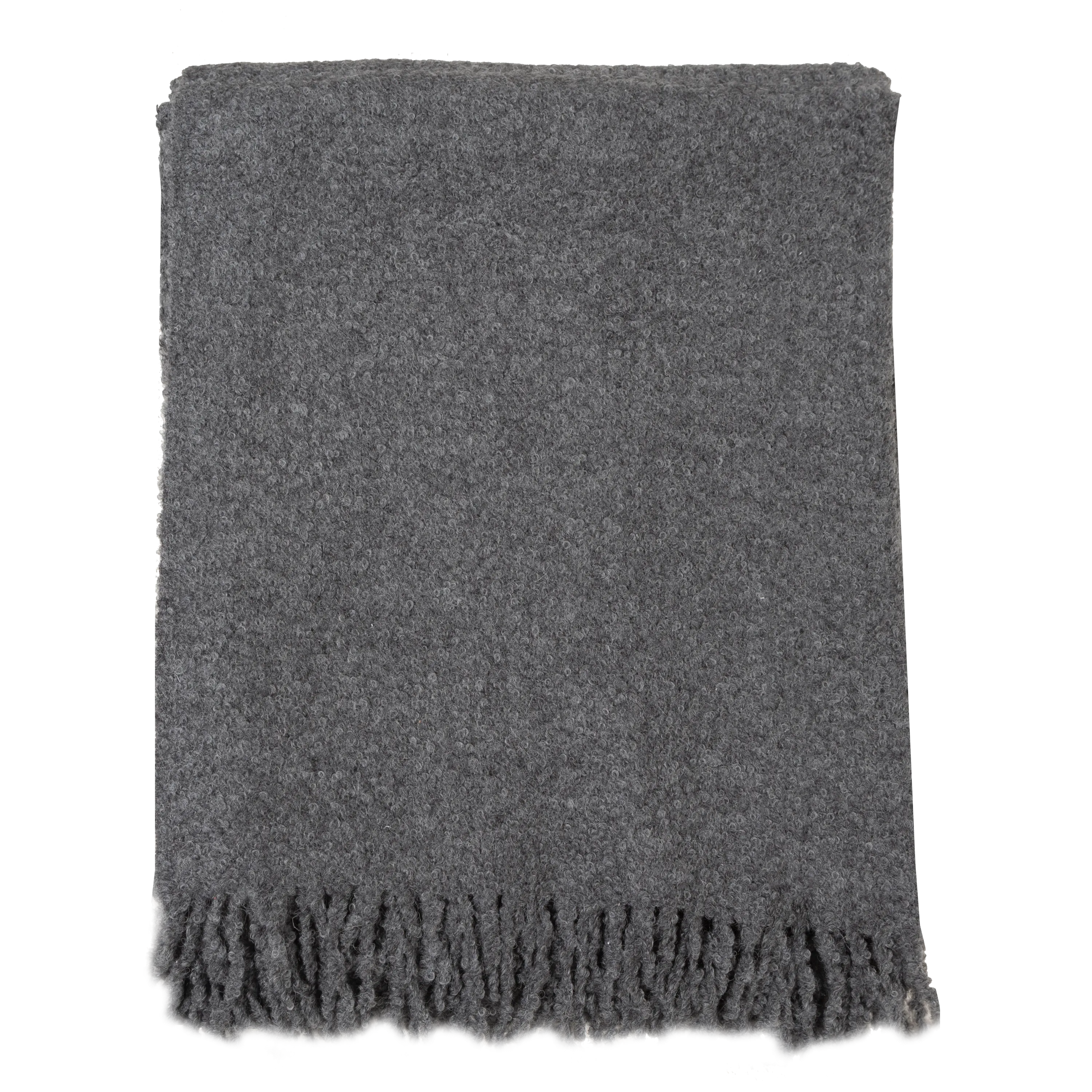 Alpaca Boucle Throw