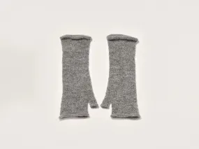 Amain fingerless gloves (242 / W / MID GREY)