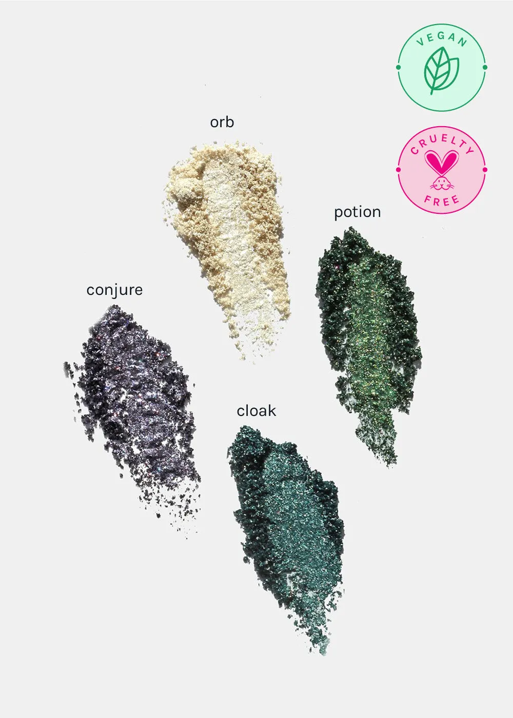 AOA Loose Pigment Powders- Cool Tones