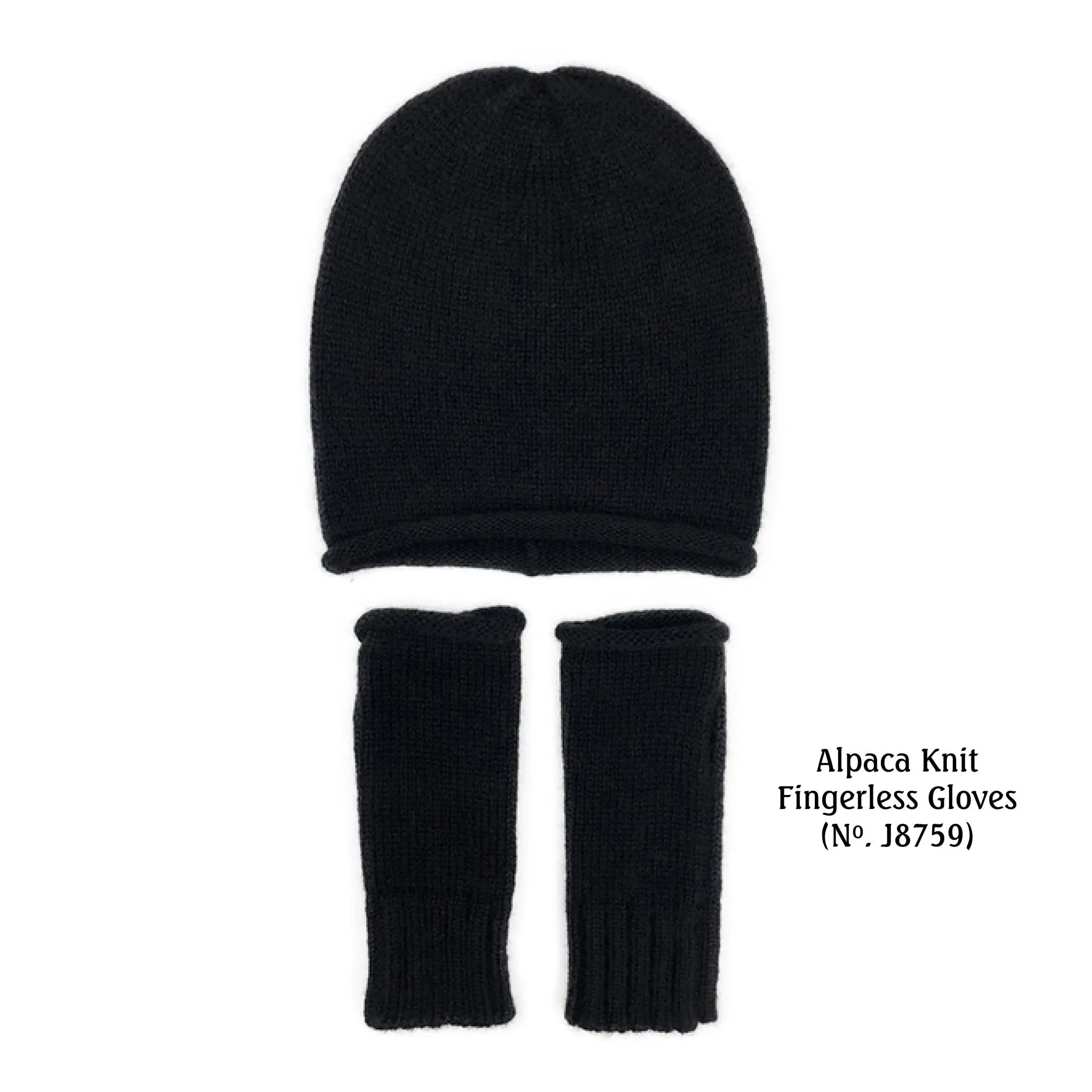 Aplaca Knit Fingerless Gloves