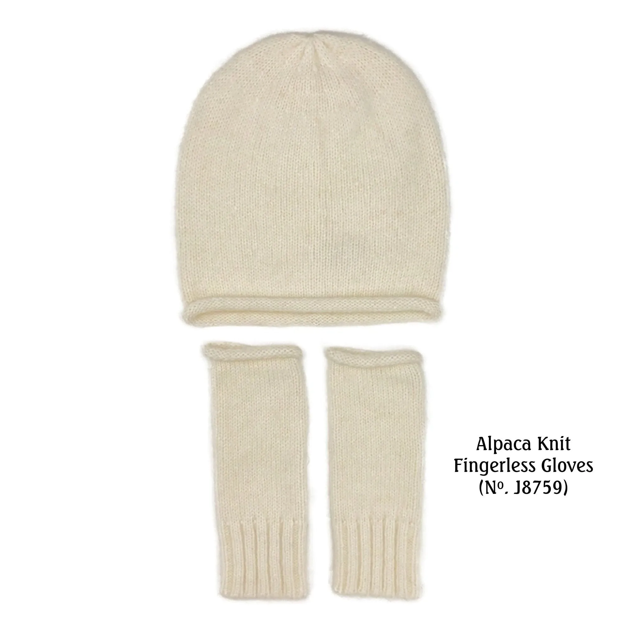 Aplaca Knit Fingerless Gloves