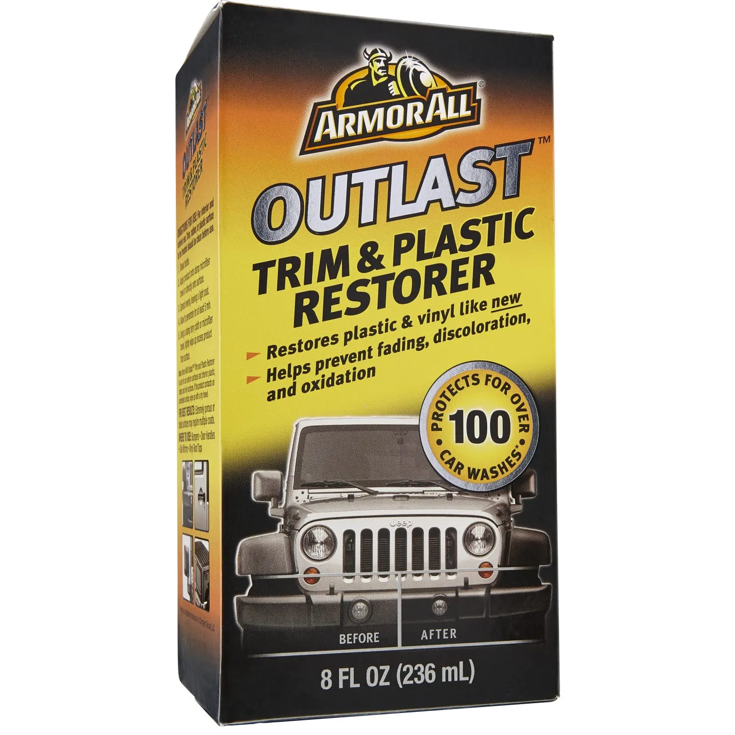 ARM 17451 Armor All Outlast Trim & Plastic Restorer (8 oz)