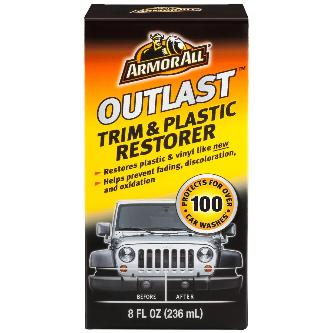 ARM 17451 Armor All Outlast Trim & Plastic Restorer (8 oz)