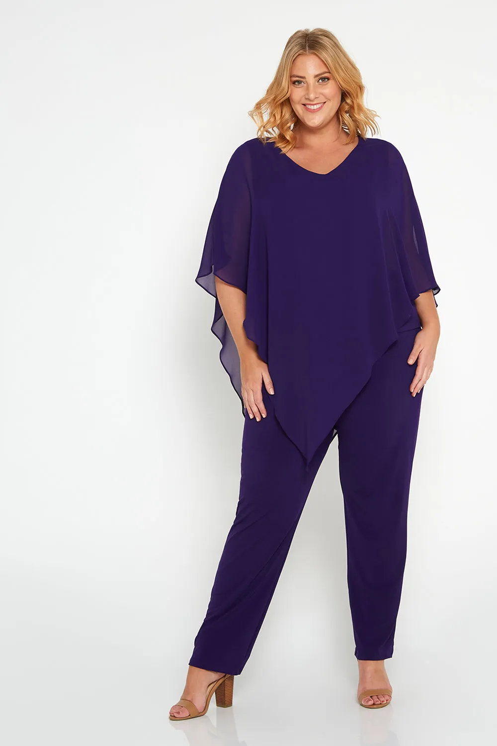 Aubriella Top - Purple