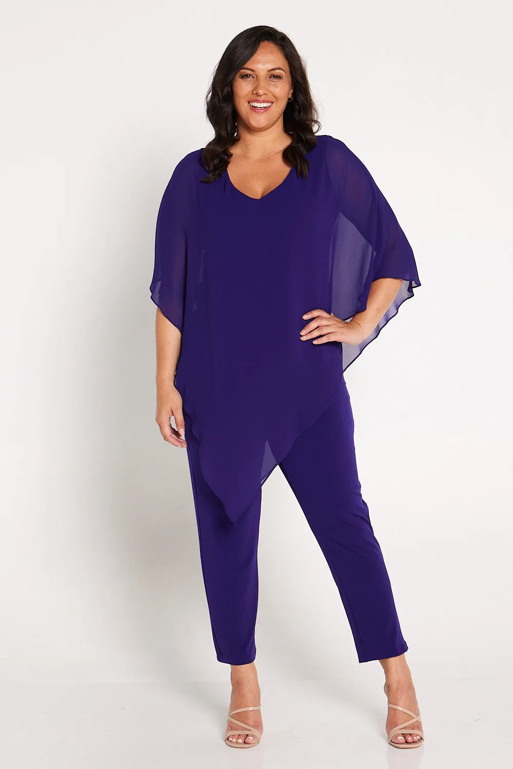 Aubriella Top - Purple