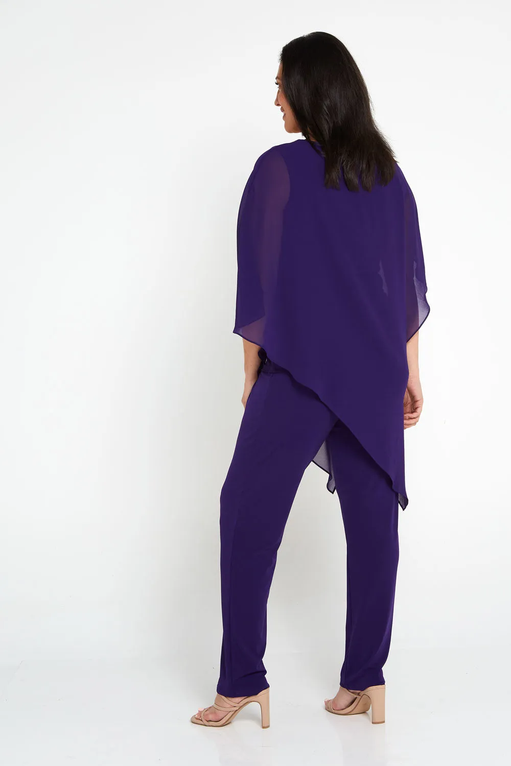 Aubriella Top - Purple