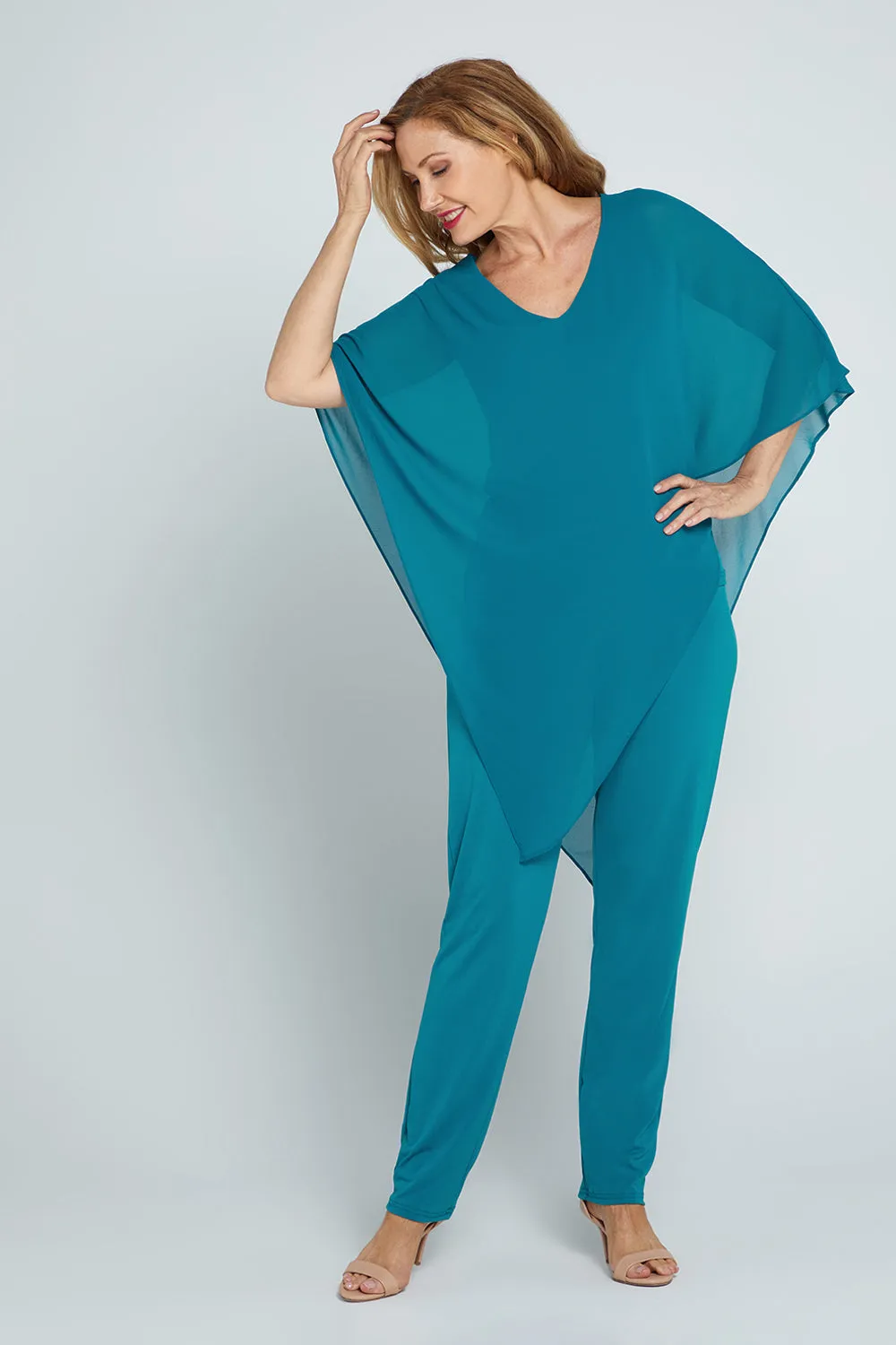 Aubriella Top - Teal