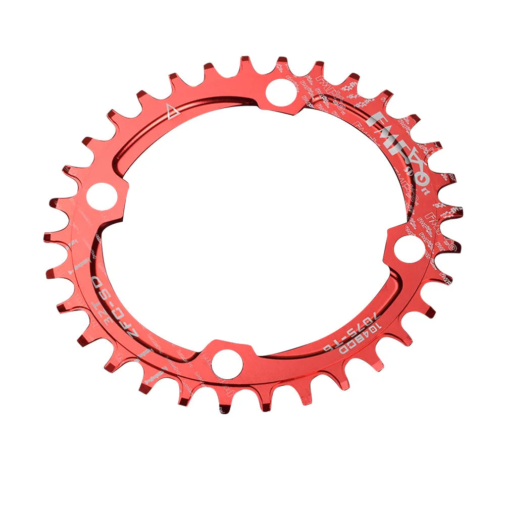 B180 Bike Narrow Wide Oval Single Chainring BCD 104mm