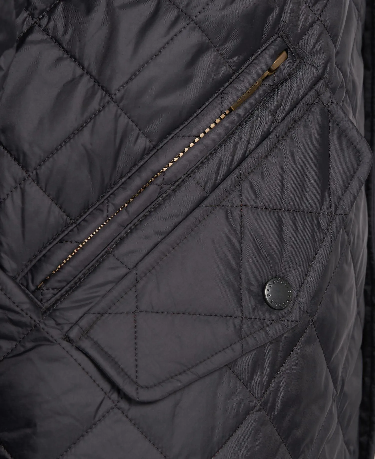 Barbour Flyweight Chelsea Quilted Jacket Black