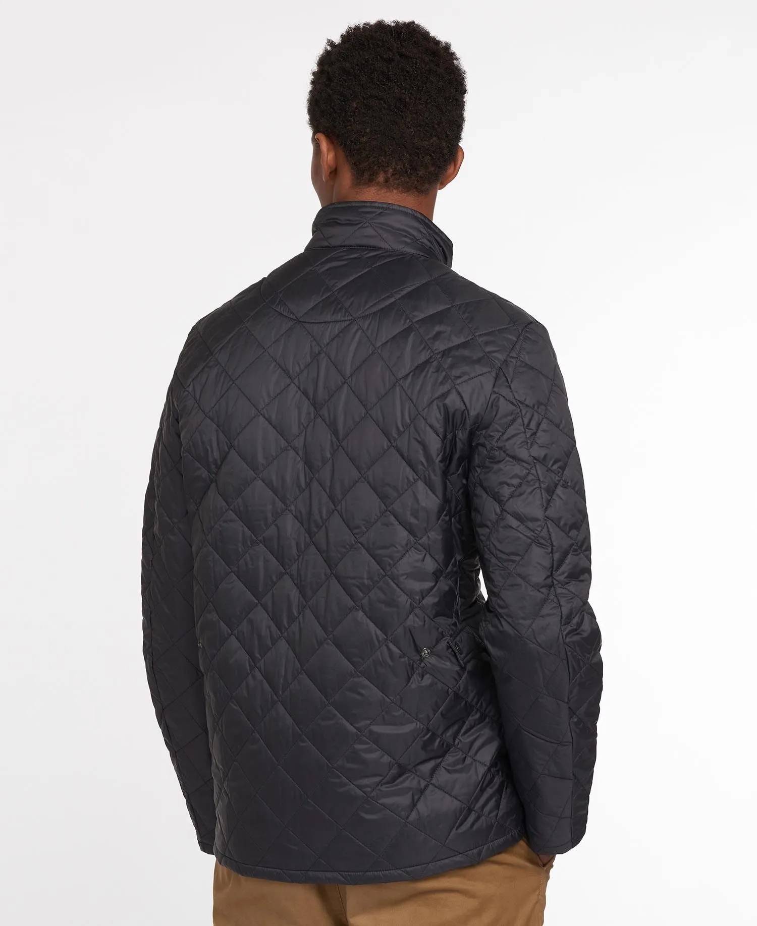 Barbour Flyweight Chelsea Quilted Jacket Black