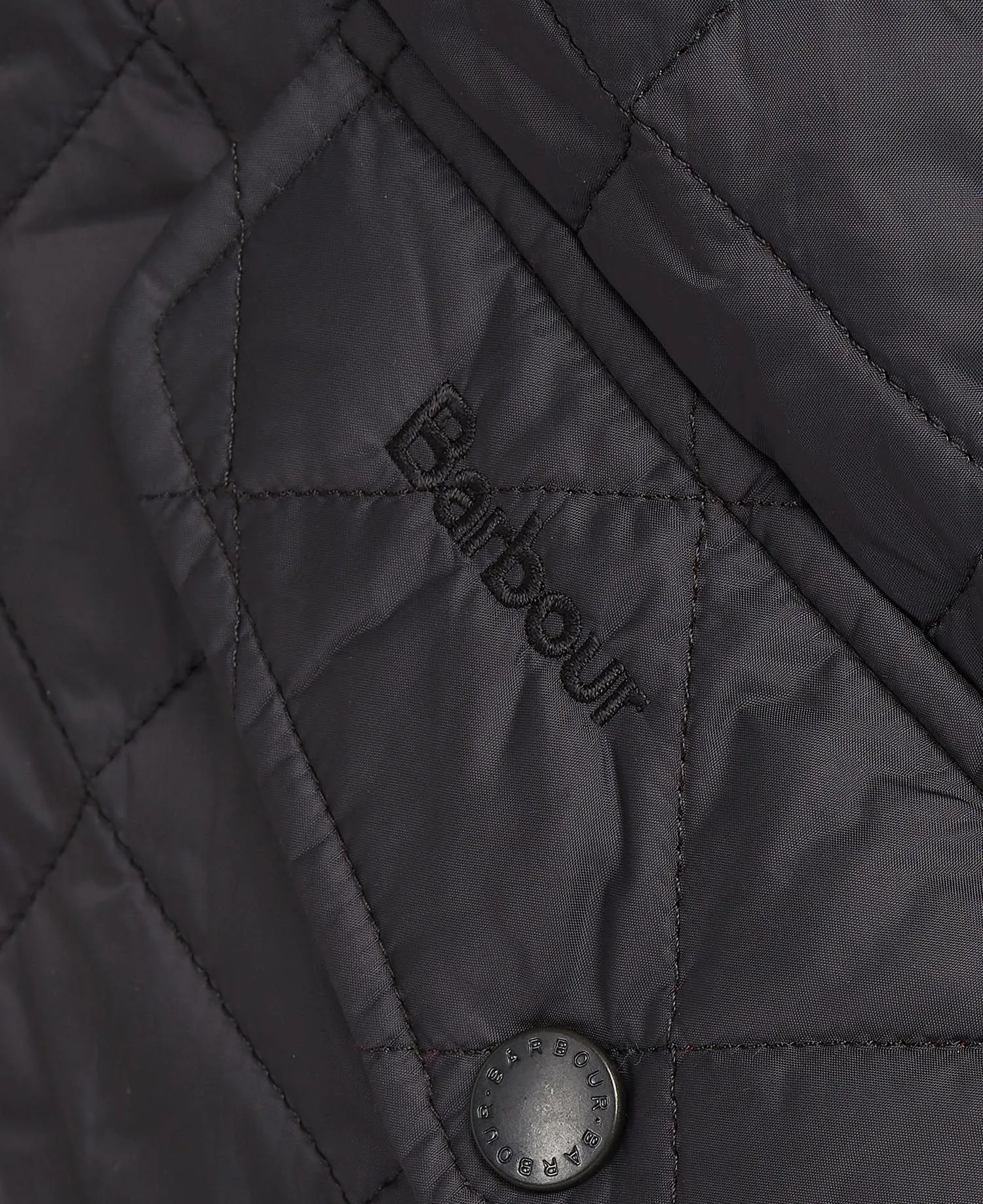 Barbour Flyweight Chelsea Quilted Jacket Black