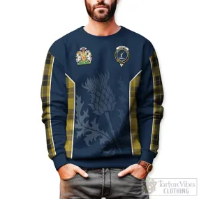 Barclay Dress Tartan Sweatshirt with Family Crest and Scottish Thistle Vibes Sport Style