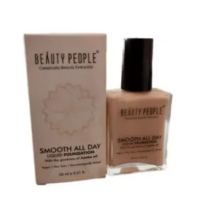 Beauty People Smooth All Day Liquid Foundation 01 Ivory (20ml) With Goodness of Jojoba Oil