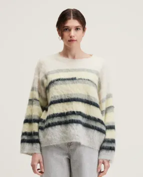 Bellerose Dinie Stripe Crew Knit