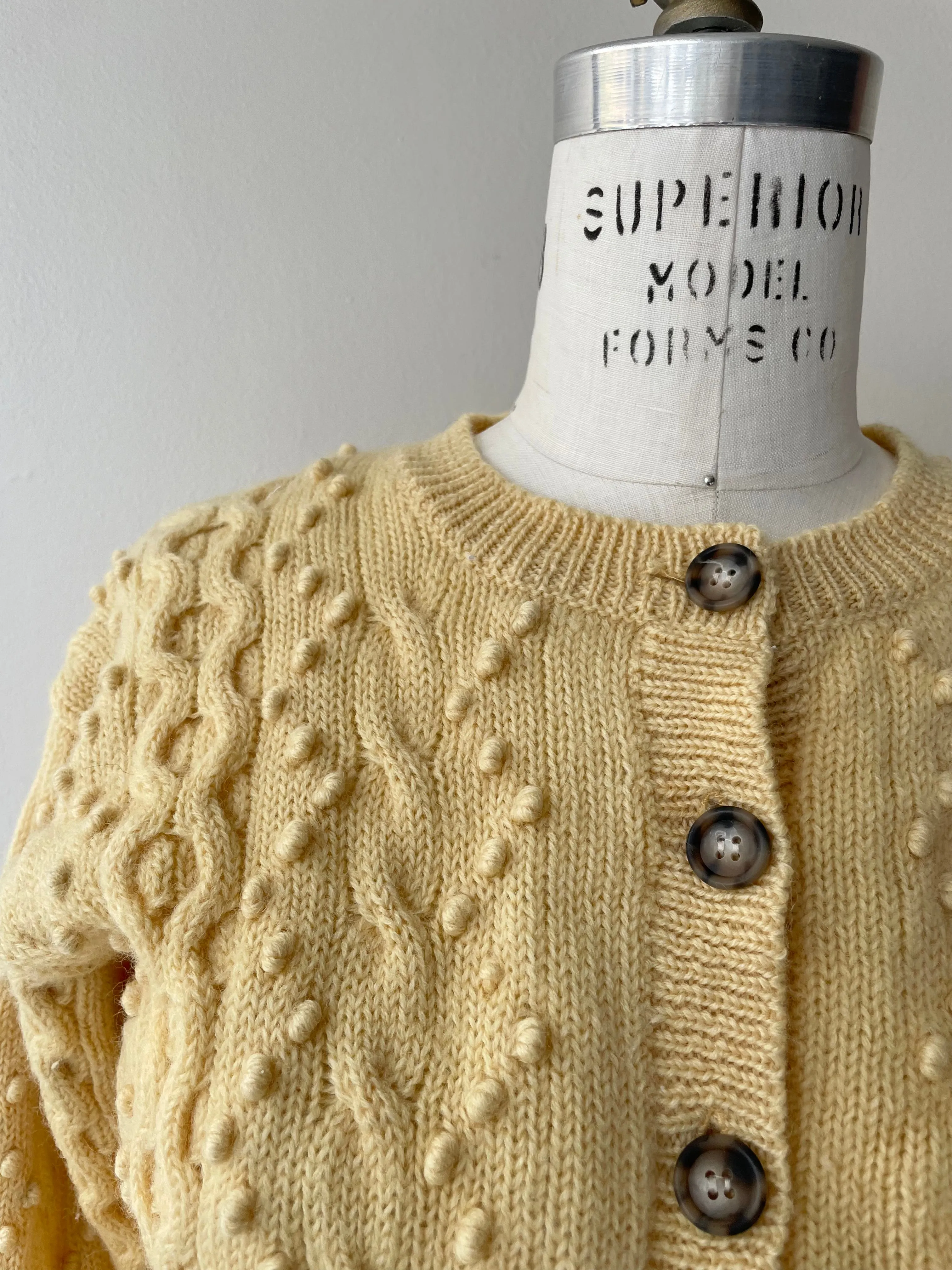 Butter Popcorn Wool Sweater