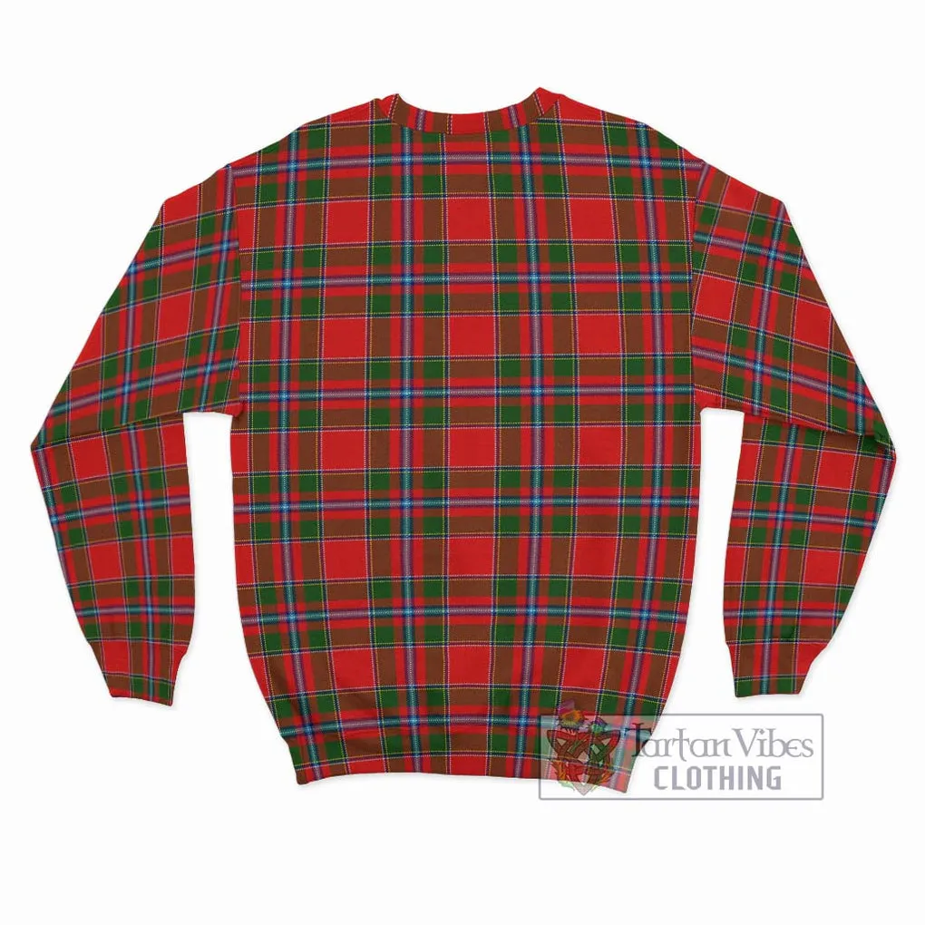 Butter Tartan Sweatshirt with Family Crest DNA In Me Style