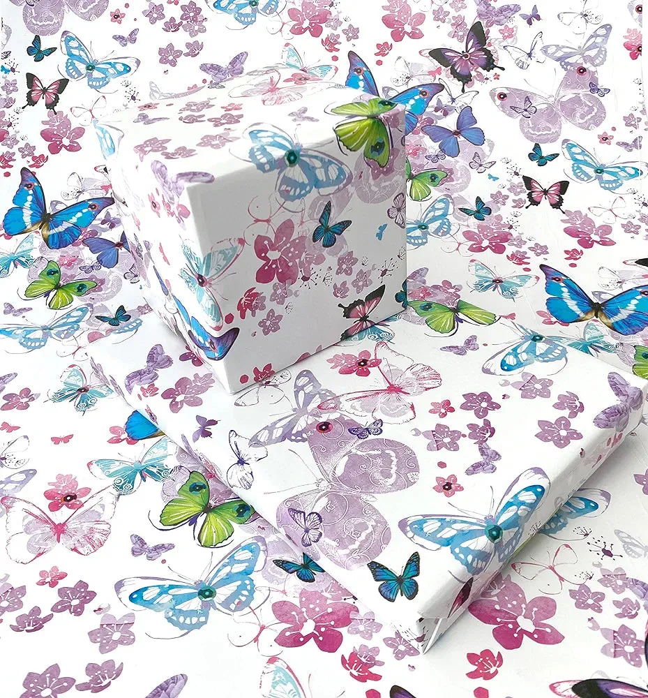 Butterfly Wrapping Paper.