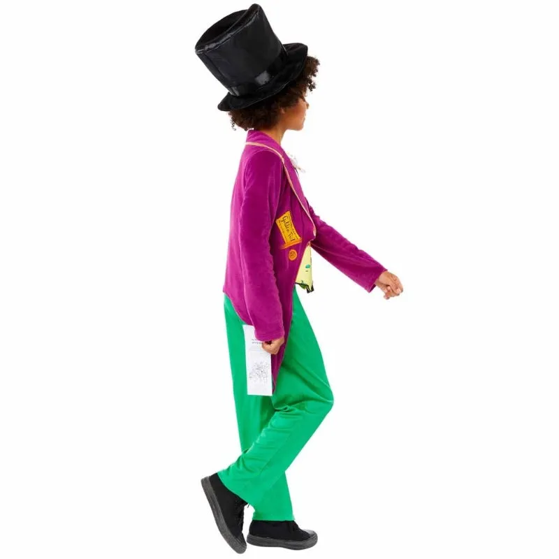 Charlie & The Chocolate Factory Willy Wonka Child Costume