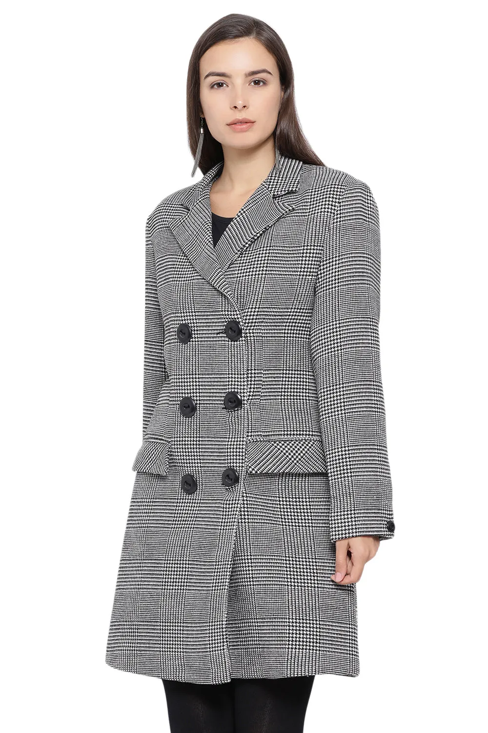 Checkered Long Coat