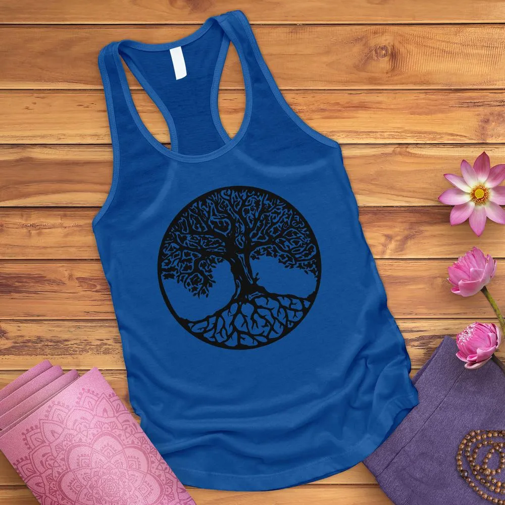 Circle Tree Of Life Tank top