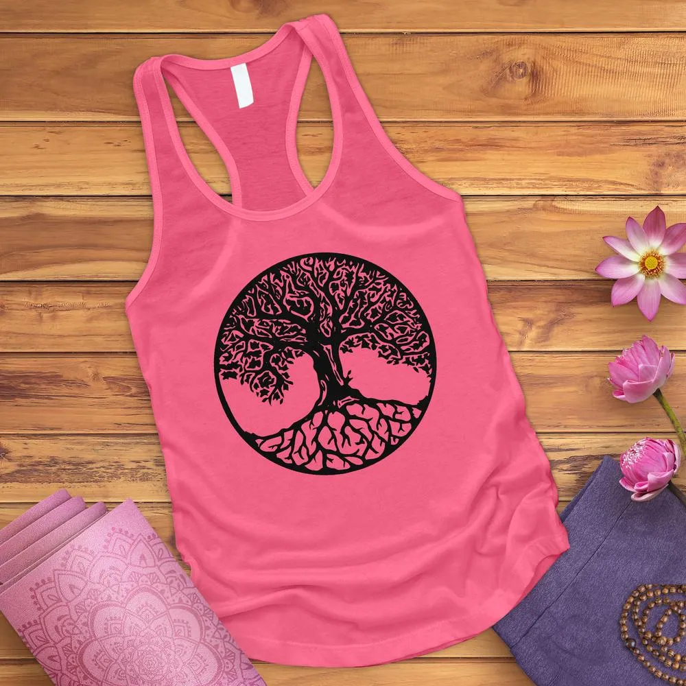 Circle Tree Of Life Tank top