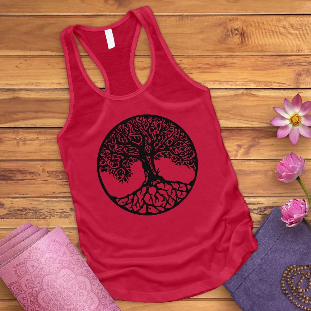 Circle Tree Of Life Tank top