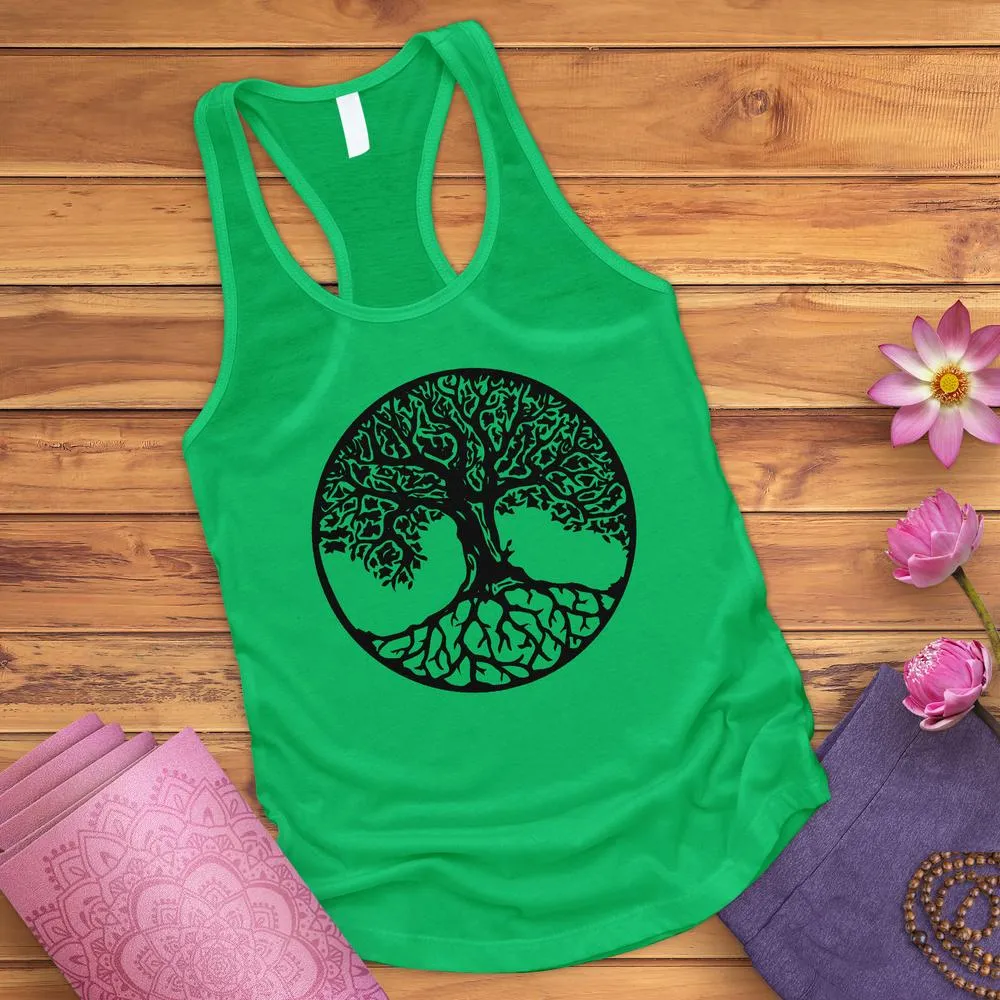 Circle Tree Of Life Tank top