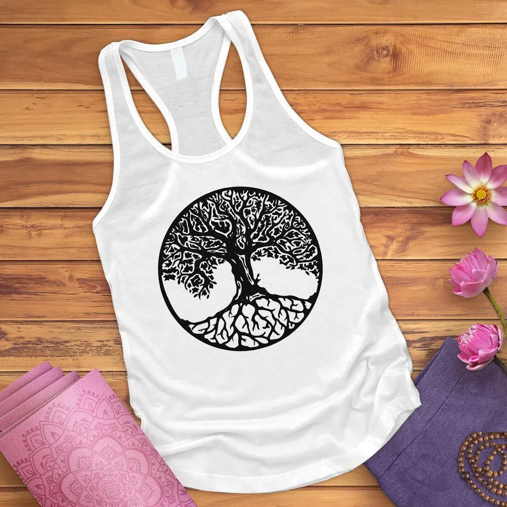 Circle Tree Of Life Tank top