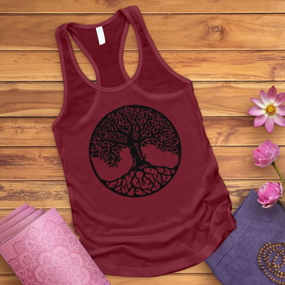 Circle Tree Of Life Tank top