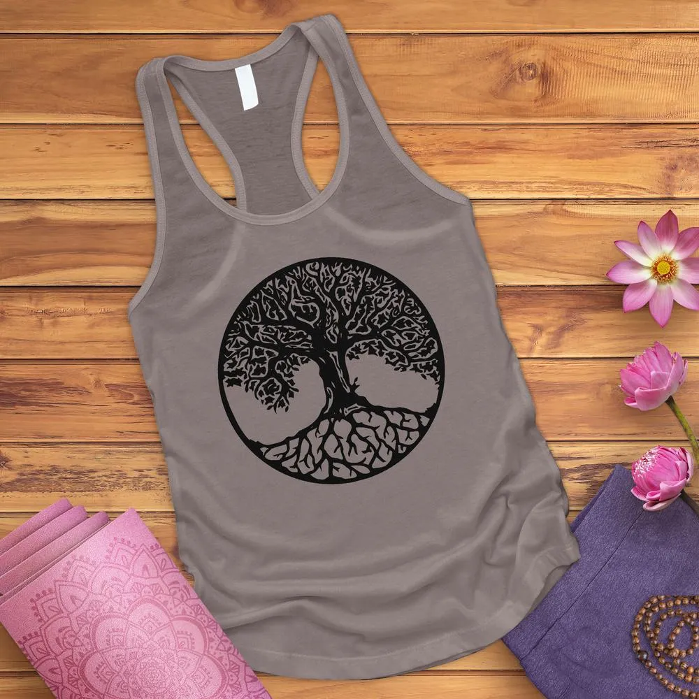 Circle Tree Of Life Tank top