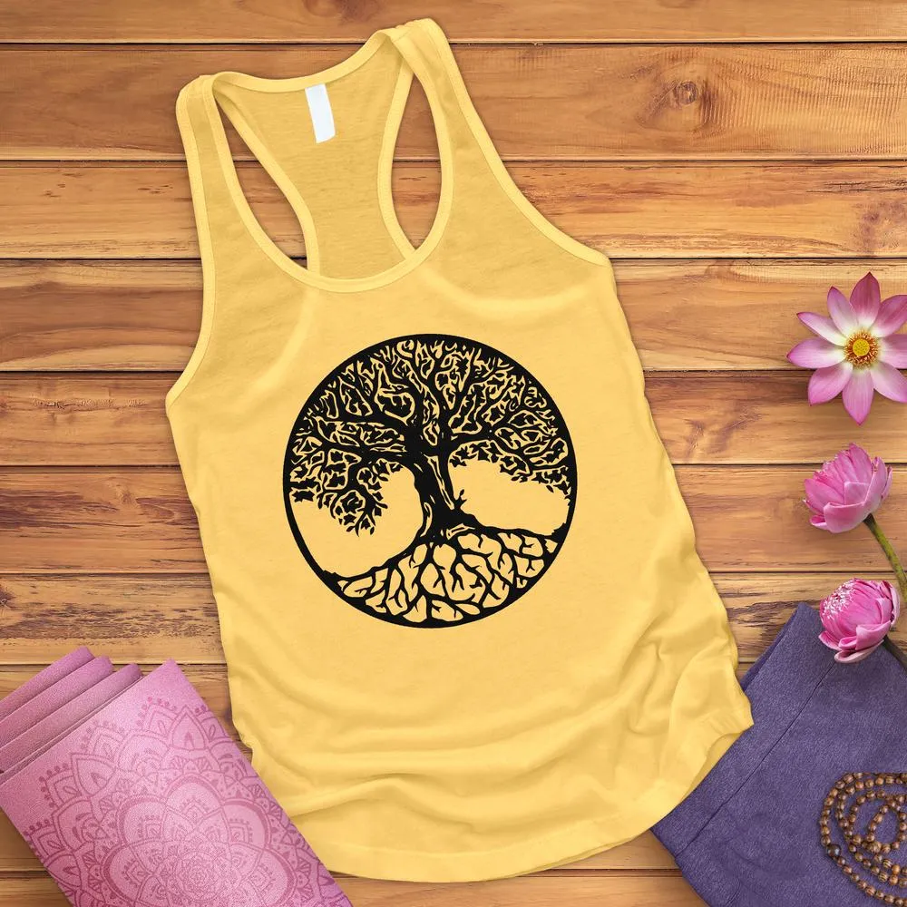 Circle Tree Of Life Tank top