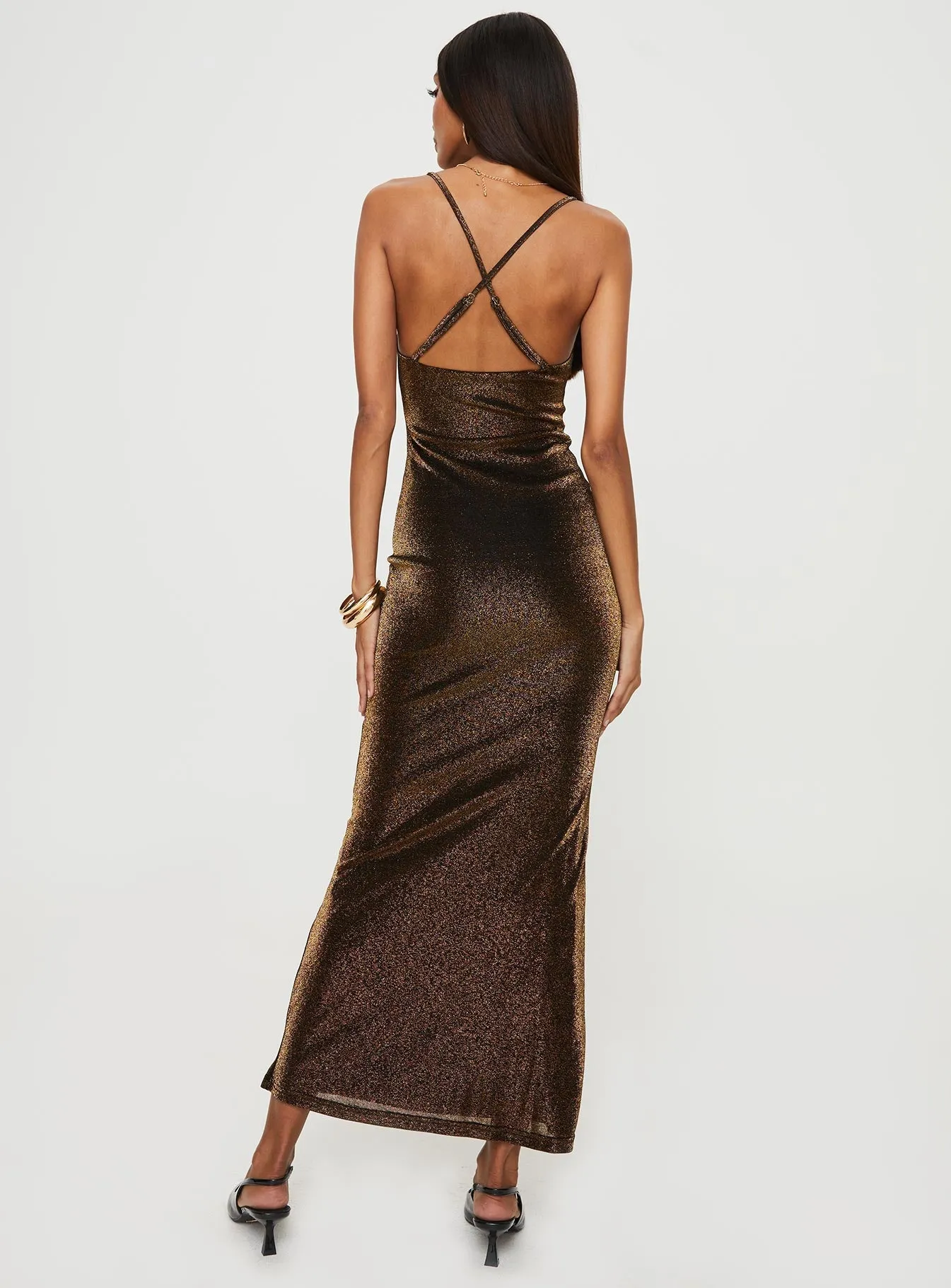 Cleever Maxi Dress Brown