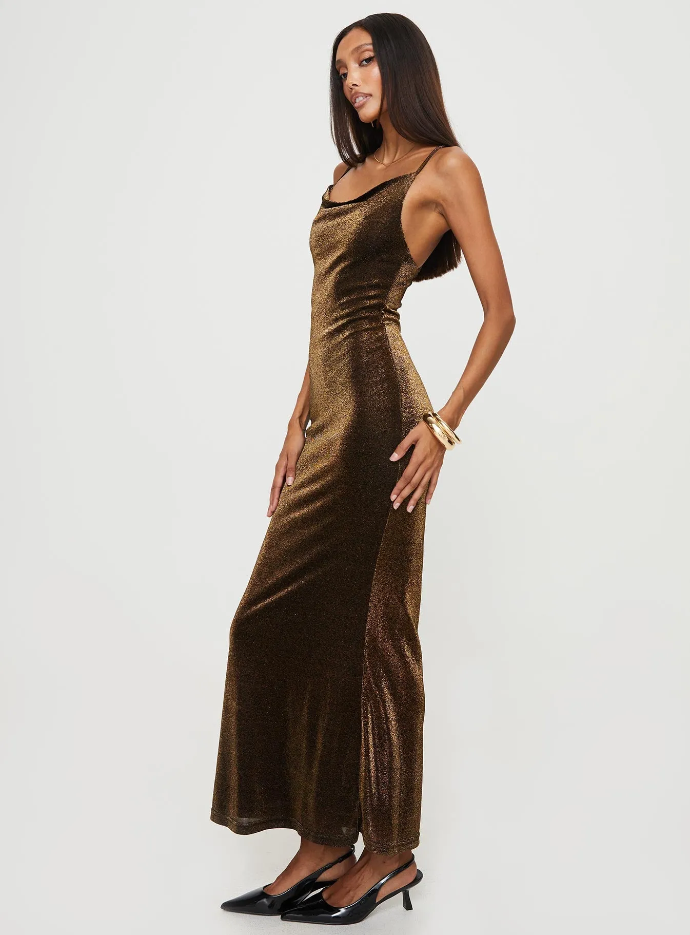 Cleever Maxi Dress Brown