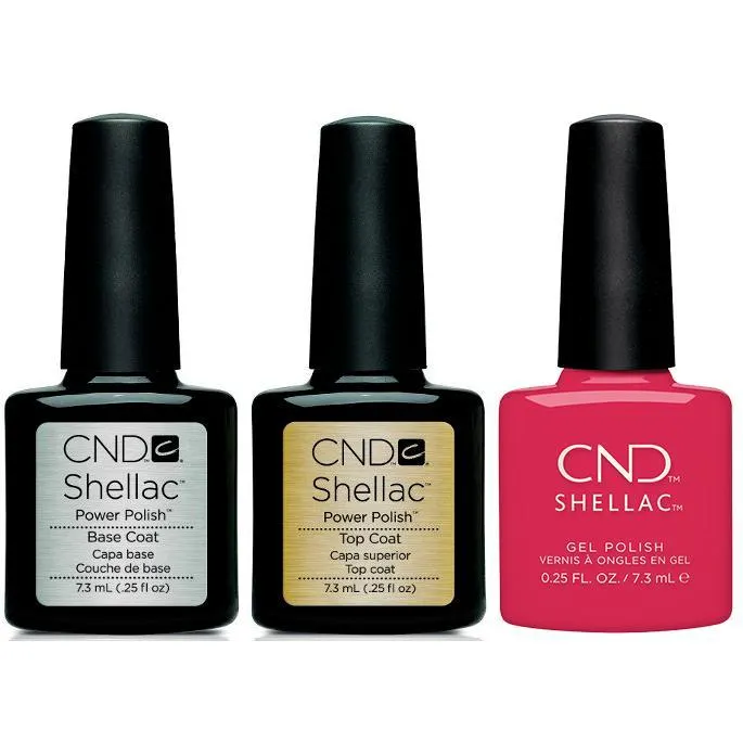 CND - Shellac Combo - Base, Top & Femme Fatale