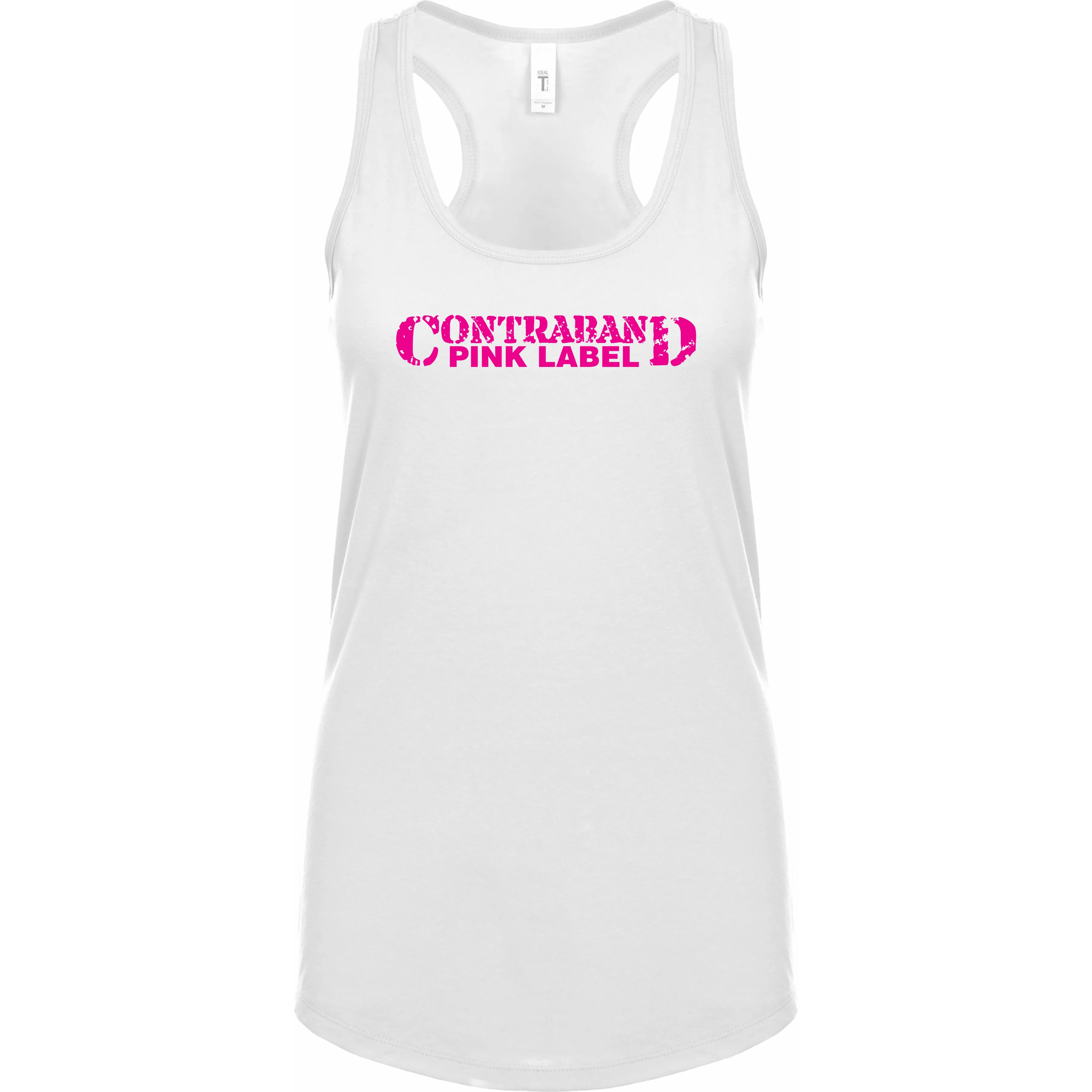 Contraband Pink Label 10007 Classic Racerback Tank Top